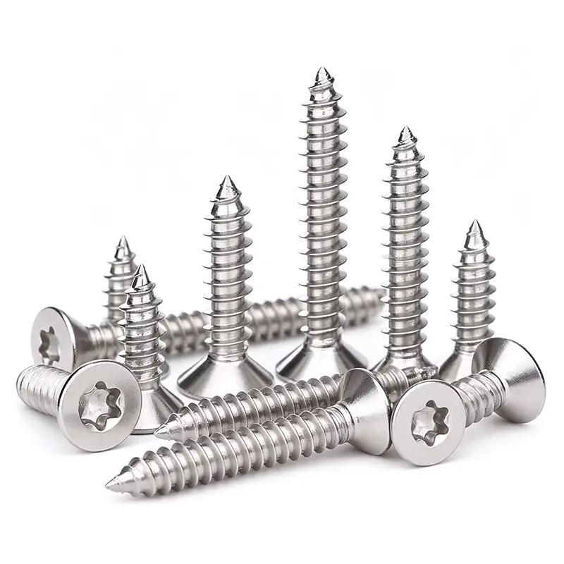 ASME B18.6.3 Scriú Féin-Tapping Torx Countersunk