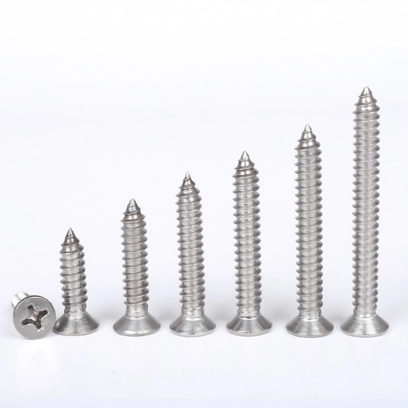 DIN 7982 Scriú Féin Tapála Ceann Countersunk